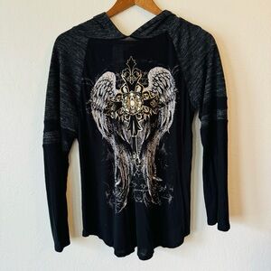 23 Love Street | black hooded top